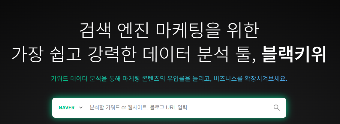 Black Kiwi, ranked #1 on Naver search