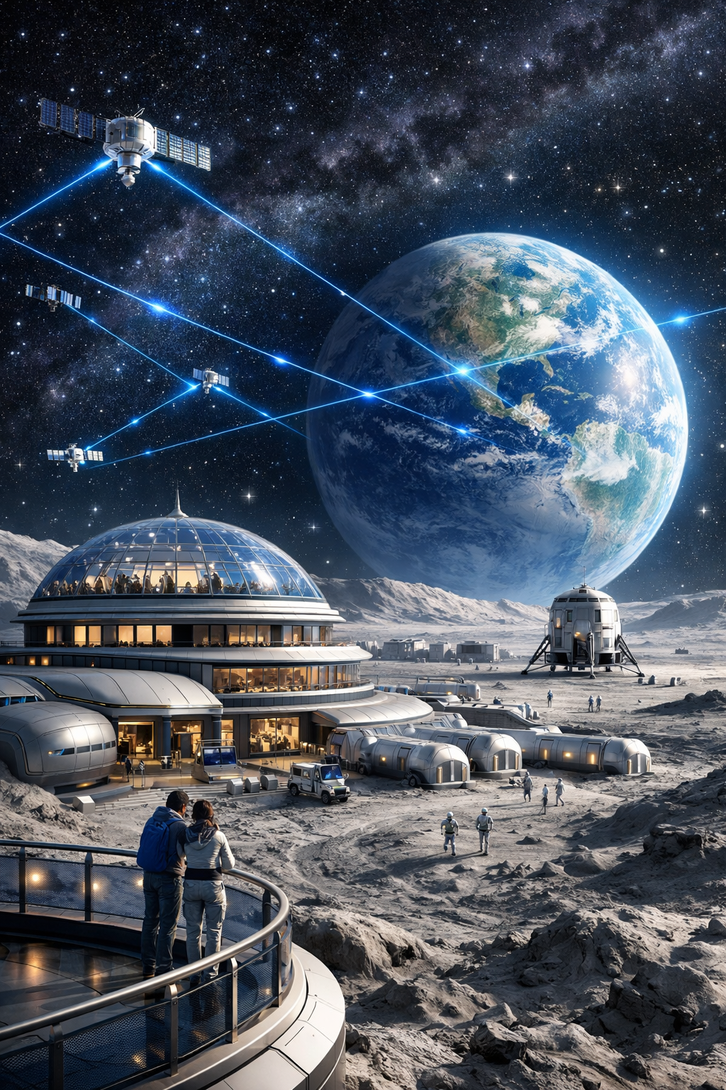 2032 달 호텔 떠날 수 있을까, 스타링크도 가능할까?