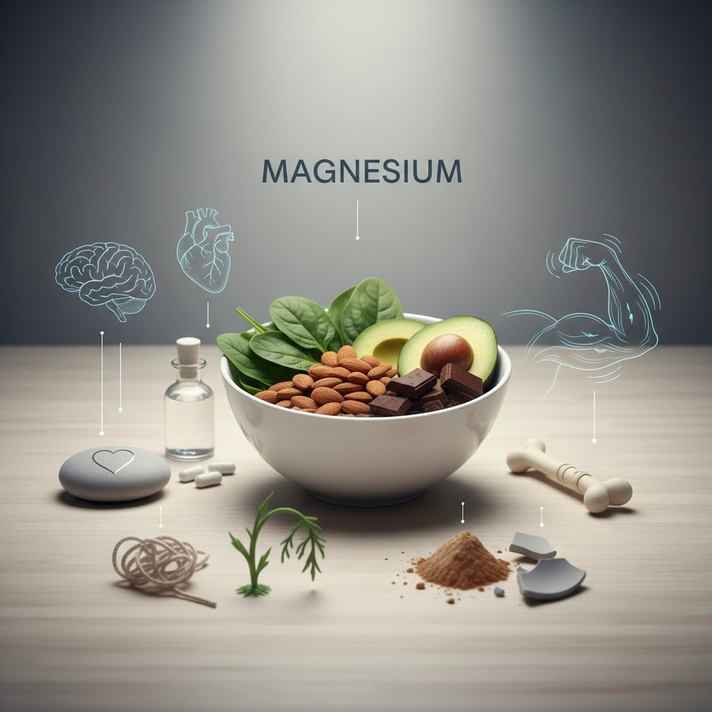 Magnesium, an essential nutrient for modern people