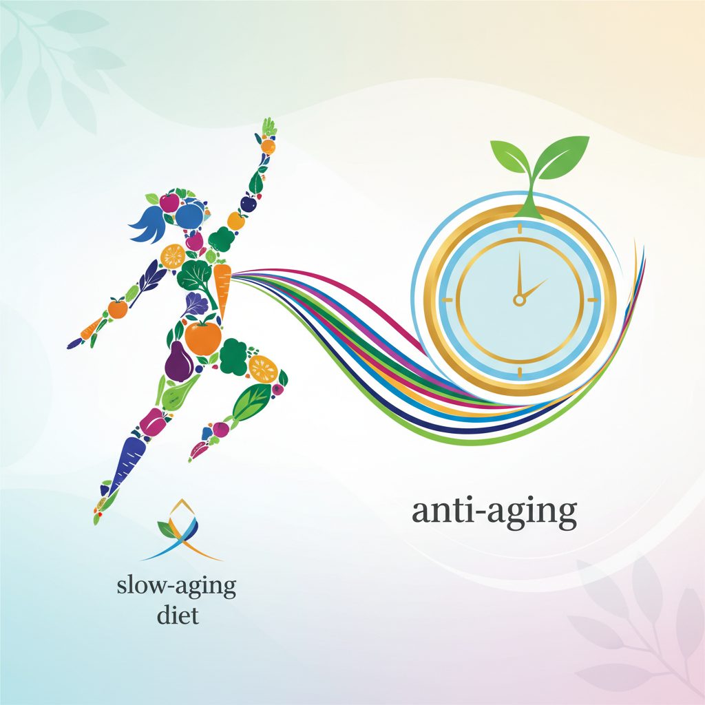 "저속 노화 식단으로 새해 다이어트와 노화 방지 성공하기.