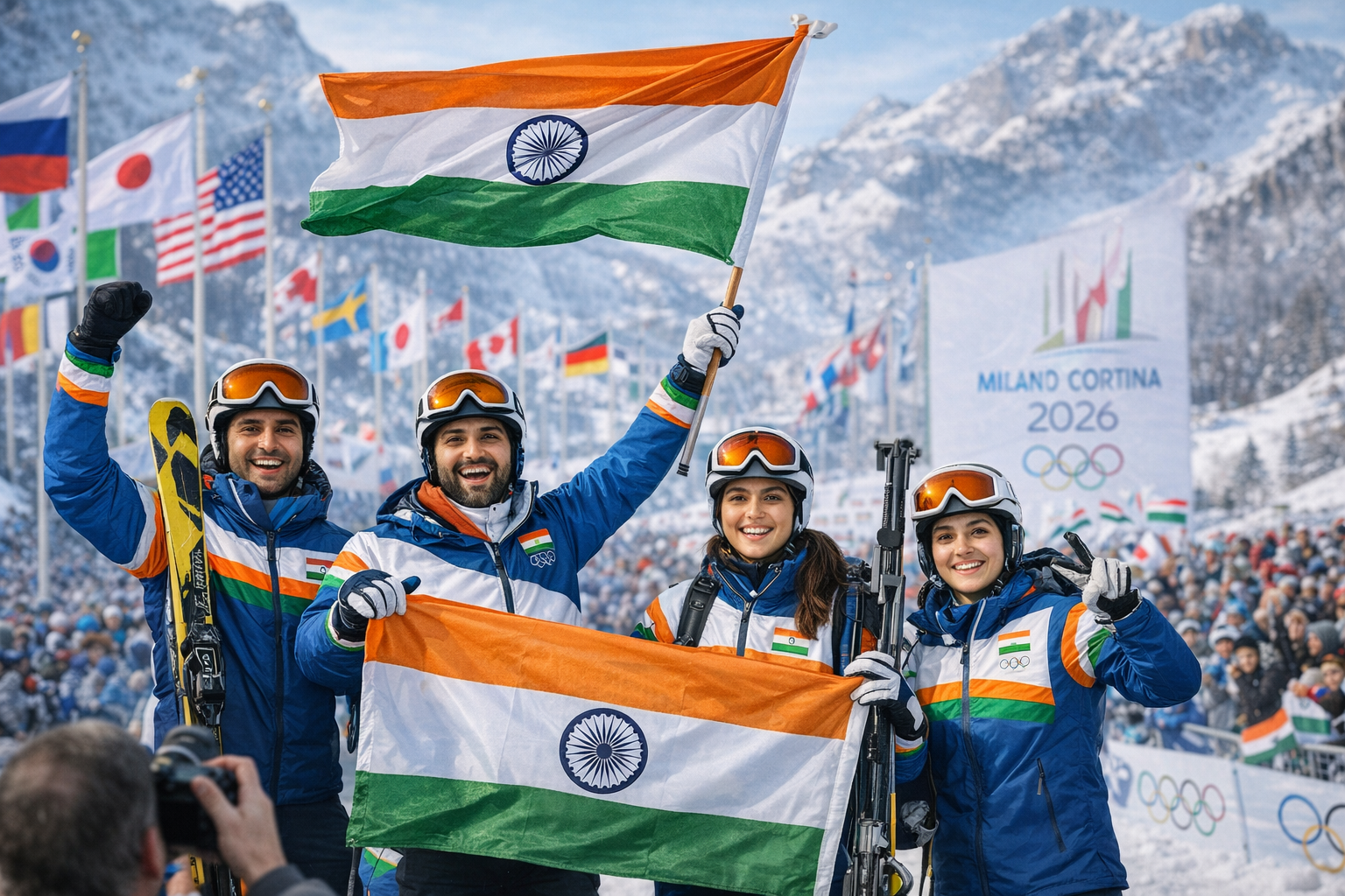 2026 밀라노 동계올림픽 인도 대표팀 선수 명단 & 출전 종목 총정리