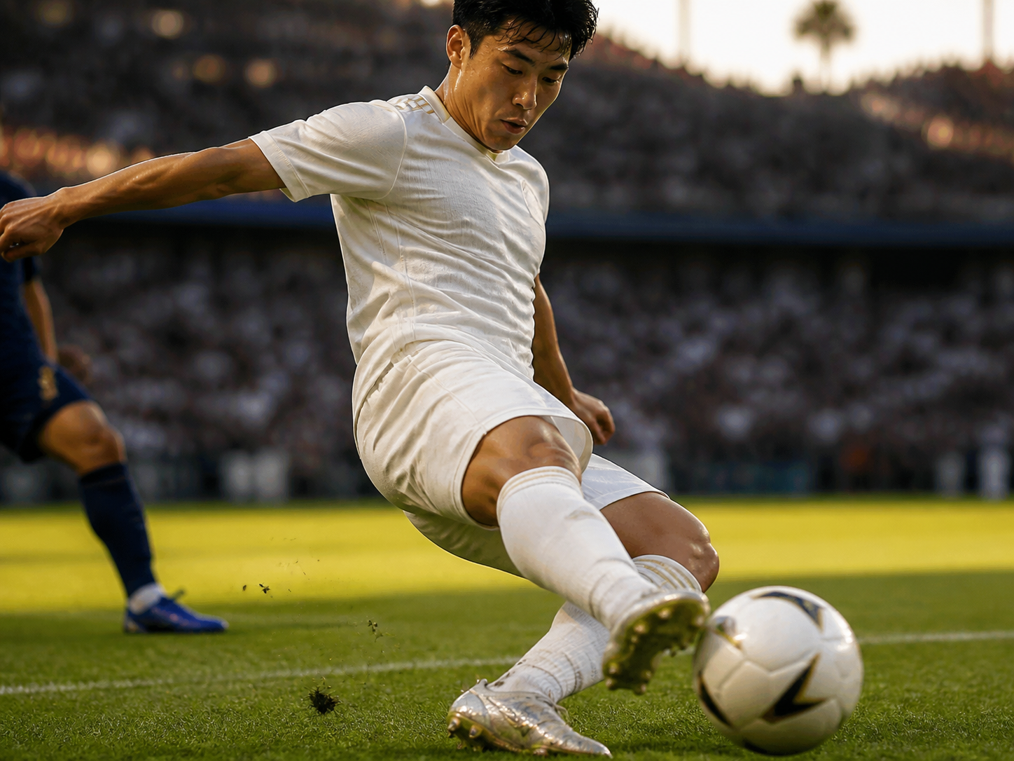 Son Heung-min scored the opening goal in the 37th minute of the first half, and LAFC's away match in Vancouver ended in a 1-1 draw.