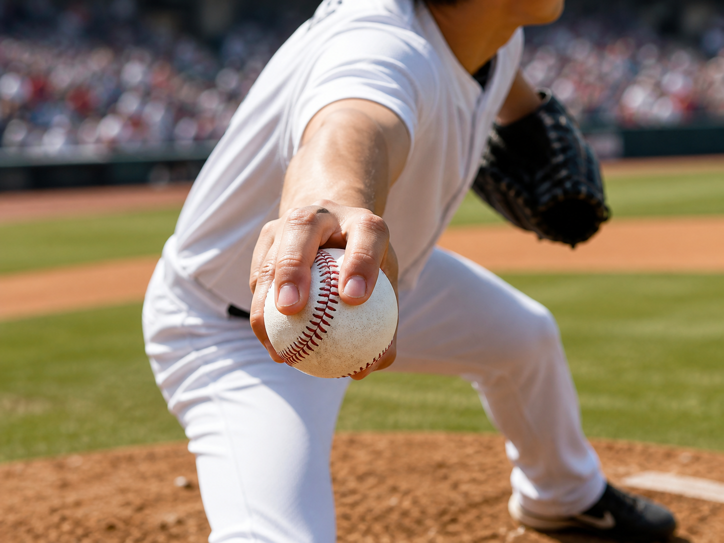 Data prediksi penghargaan Cy Young membandingkan ERA Ohtani di paruh kedua musim dengan selisih inning dan performa pitcher starter pesaing.