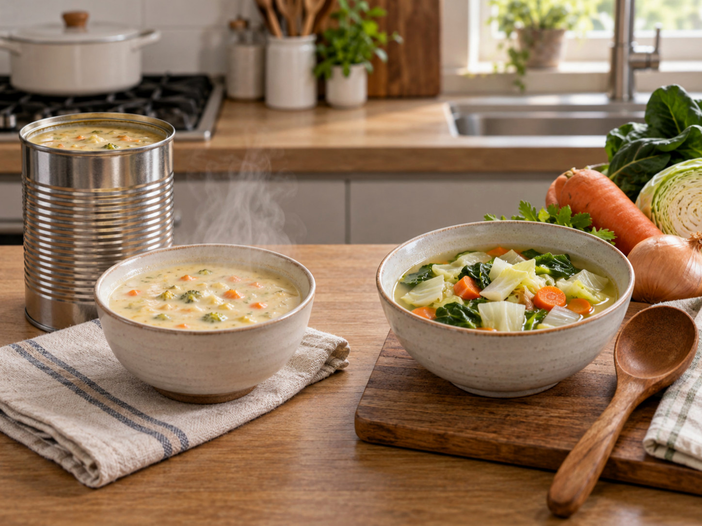 How packaged soups and canned goods reveal the risk of excessive sodium intake