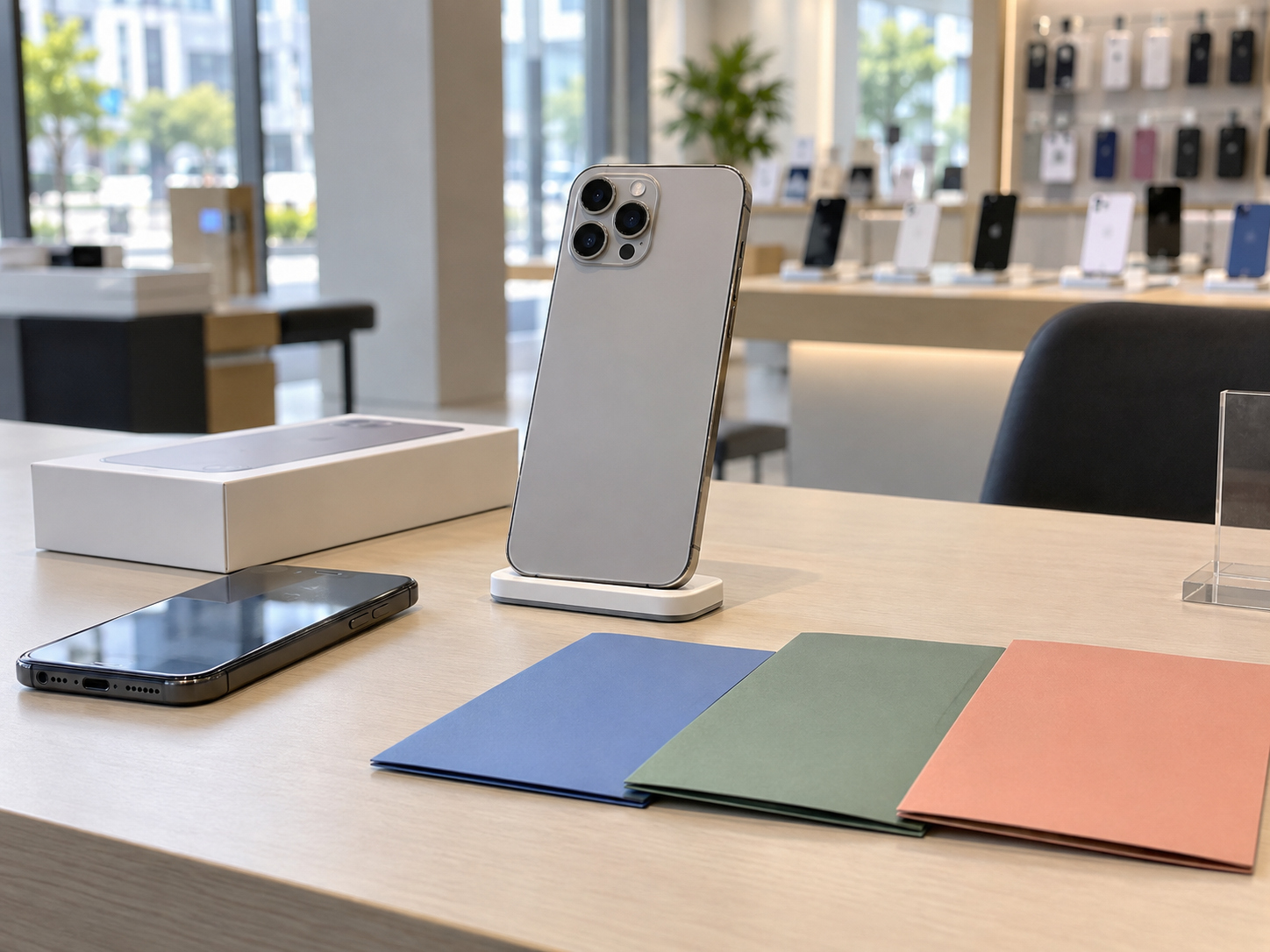 Table comparing iPhone 18 Pro pre-order benefits and delivery conditions of SK Telecom, KT, and LG Uplus