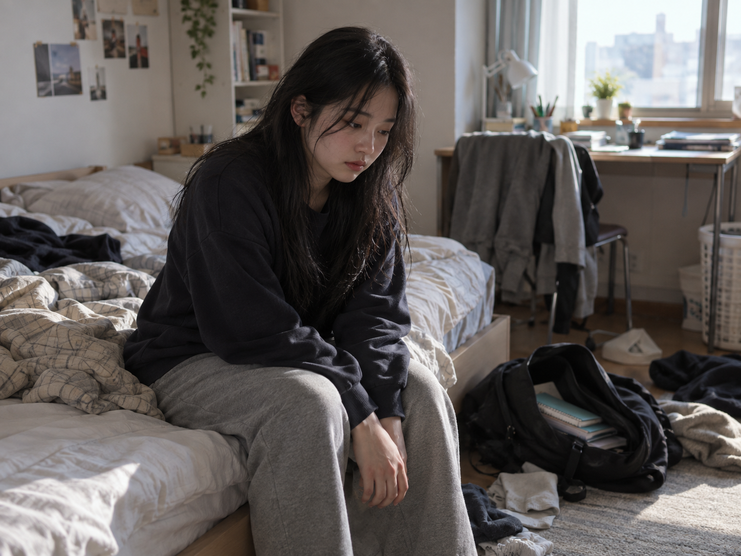 사춘기 반항과 달리 표정·말수·의욕이 줄고 학업과 자기 관리까지 저하된 청소년