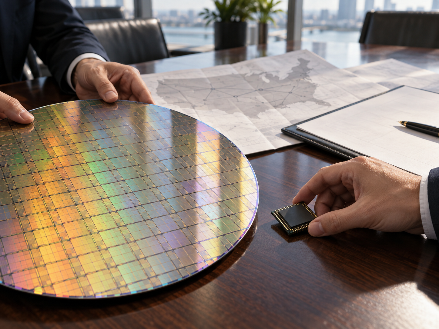 Intel and SK Hynix discussing a joint venture for U.S. memory production and a cloud company.