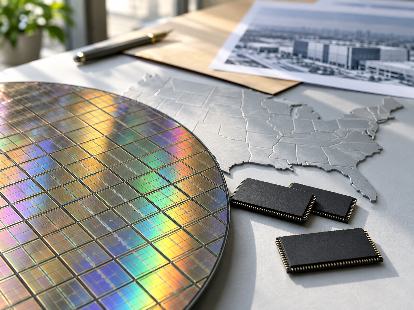 Intel and SK Hynix discussing a joint venture for U.S. memory production and a cloud company.