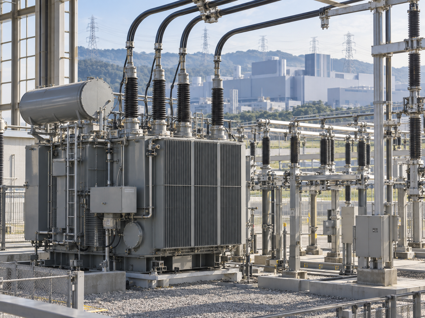 호남 반도체 클러스터의 6.3GW 전력 수요와 송전선로·변전소 확충 계획을 나타낸 이미지