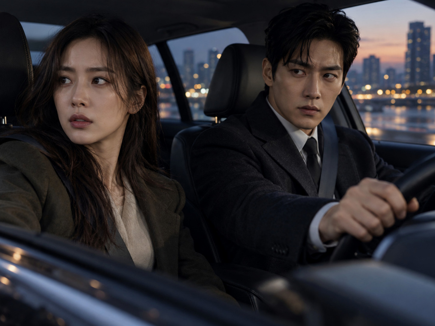 웹소설 '여자인 걸 왜 모르지?' 원작과 드라마 포스터 이미지