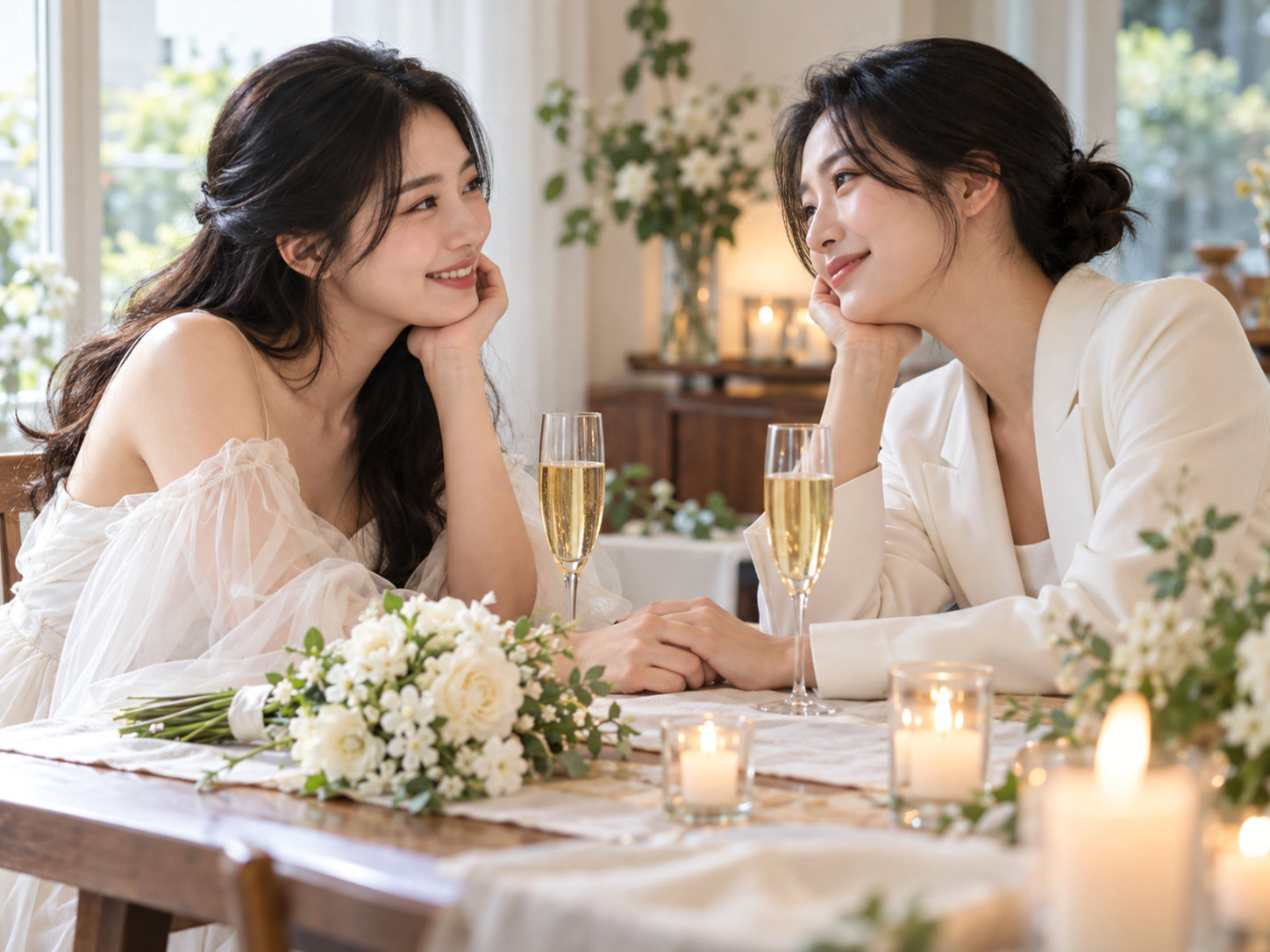 결혼식 대신 잔치라는 표현을 쓴 김나라의 소신 있는 발언 모습