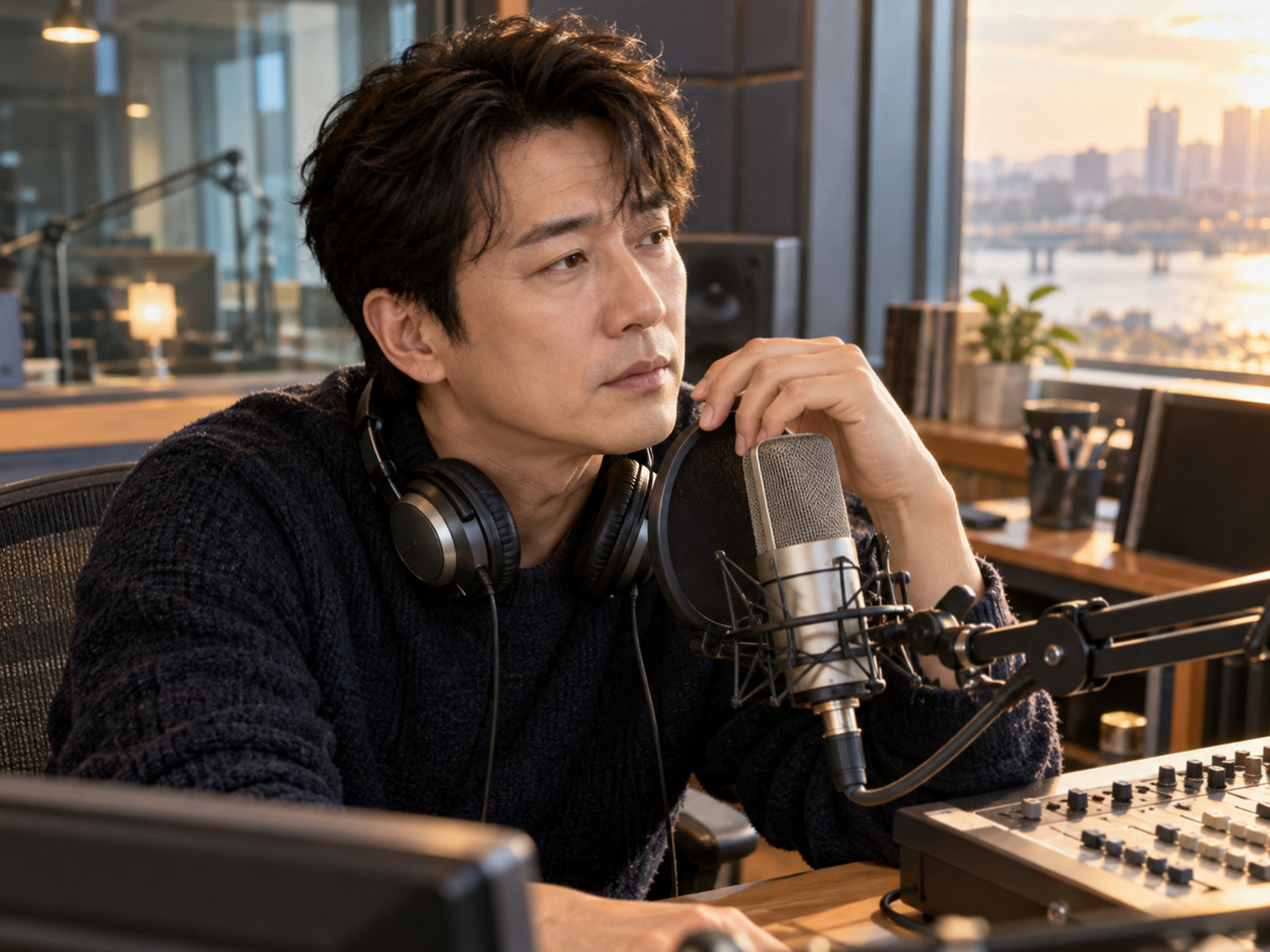 돌싱포맨에 출연해 결혼한 적 없다고 해명하는 김용준의 모습