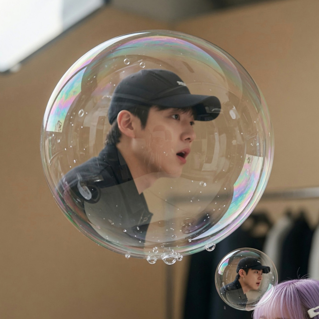 Lee Kwang-soo attracting attention with the reactions of Kim Woo-bin and Ive Ray as he starts the fan communication platform Bubble.
