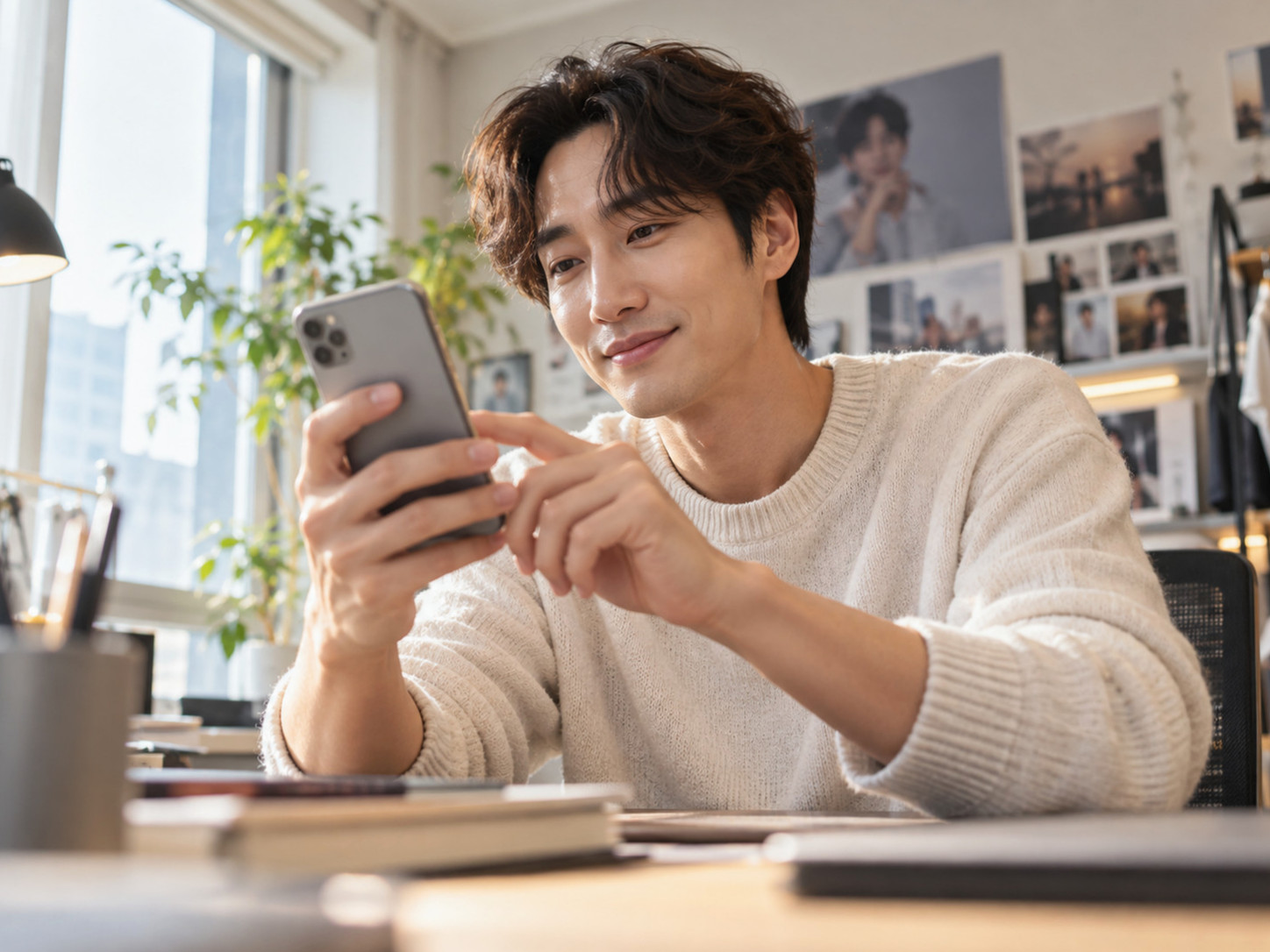A scene where Lee Kwang-soo announces that he will start communicating with fans via Bubble on October 1, 2026.